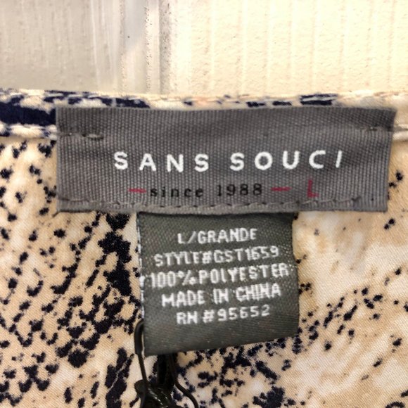 Snakeskin pattern blouse - Picture 5 of 6